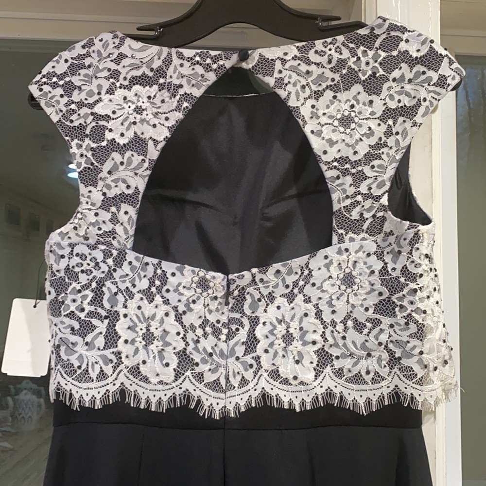 Aidan Mattox embellished lace bodice, A-Line evening gown - Picture 9 of 9